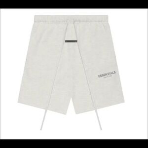 NWT Fear of God Essentials Light Oatmeal Shorts medium